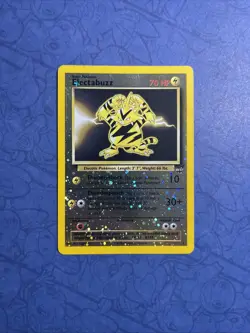 WOTC Pokemon Best Of Game promo Electabuzz #1 NM-MT+ reverse holo Rare vintage - Image 1