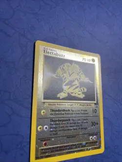 WOTC Pokemon Best Of Game promo Electabuzz #1 NM-MT+ reverse holo Rare vintage - Image 3