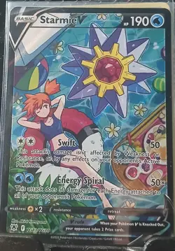 Starmie V TG13/TG30 Full Art Holo Astral Radiance Ultra Rare Pokemon TCG NM - Image 1