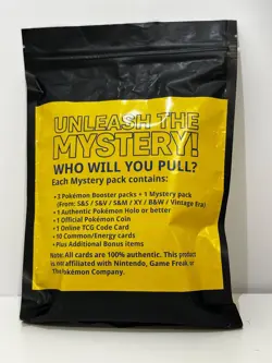 Pokemon TCG Mystery pack - 3 Booster Packs PLUS Mystery Pack and much more - Image 4