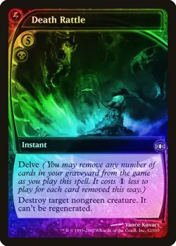 Death Rattle FOIL Future Sight NM Black Common MAGIC GATHERING CARD ABUGames - Image 1