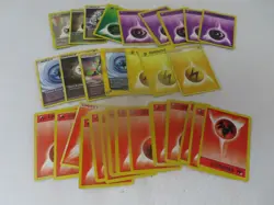 Pokemon 38 Card Lot All Energy Cards 1999 2005 Yellow Purple Red - Image 1