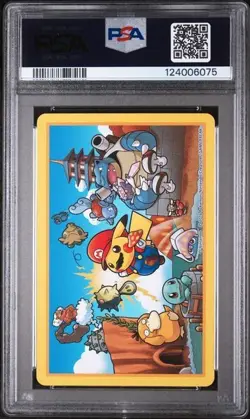 PSA 10 GEM MINT 2016 POKEMON PLAYING CARDS MARIO PIKACHU KING OF HEARTS - Image 2
