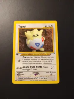 Togepi 56/105 1st Edition Nm Neo Destiny 2000 Pokemon Card TCG Ita - Image 1