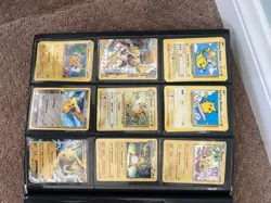 pokemon cards vintage 1st editions 2 binders full of rare cards and other cards - Image 5