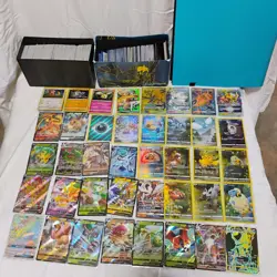 Pokemon collection OVER $200 IN VALUE plus 1000+ bulk cards READ DESCRIPTION - Image 1
