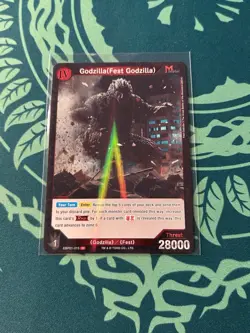 Godzilla Fest Godzilla EBP01-015 Rare Foil Godzilla Card Game 1st Edition - Image 1