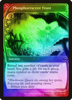 Phosphorescent Feast FOIL Future Sight NM Green Uncommon MAGIC CARD ABUGames - Image 1