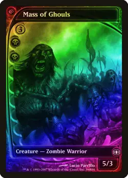 Mass of Ghouls FOIL Future Sight NM Black Common MAGIC GATHERING CARD ABUGames - Image 1