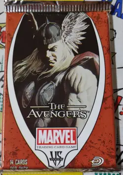VS System: Marvel The Avengers NEW and SEALED BOOSTER PACK tcg Trading Card Game - Image 1