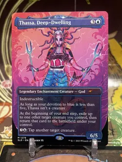 MTG | Thassa, Deep-Dwelling (Borderless) [Secret Lair] NF - Image 1