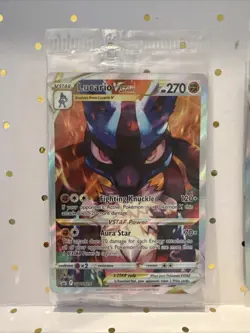 7x - Pokemon TCG Lucario VSTAR SWSH291 Holo Promo Card SEALED - Image 2