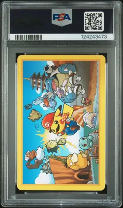 2016 POKEMON PLAYING CARDS MARIO PIKACHU KING OF SPADES PSA 10 - Image 2