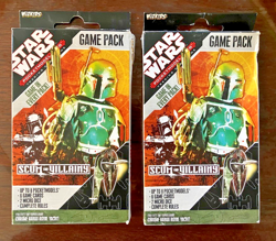 2 Booster Game Pack Star Wars PocketModel Scum & Villainy Unopened Cards 2008 - Image 1