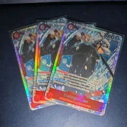 3X Trafalgar Law PRB02-002 ENGLISH SR The Best Volume 2 One Piece Card Game - Image 1