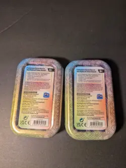 Paldean Fates Mini Tins 2- Sealed -Pokemon Cards - (2 Tins, 4 Packs) - Set #1 - Image 3