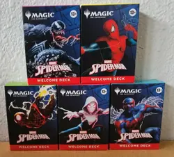 SDCC 2025 Magic The Gathering Marvel Spider-Man Welcome Deck - Complete Set! - Image 3
