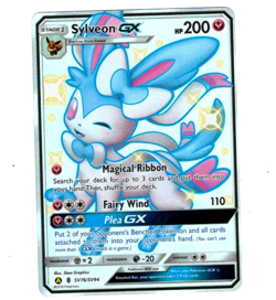 Pokemon Card : Shiny Sylveon GX SV76/SV94 Hidden Fates Shiny Vault Holo NM - Image 1