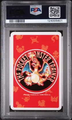 PSA 10 GEM MINT 1996 POKEMON RED VERSION PLAYING CARDS #094 GENGAR 6 OF SPADES - Image 2