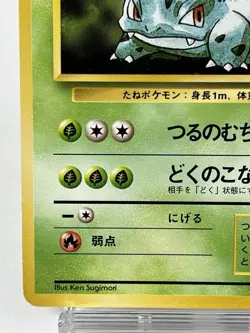 【LP】1996 Pokemon Card Japanese Basic (Base Set) Ivysaur Old Back No.002 MY13 - Image 4