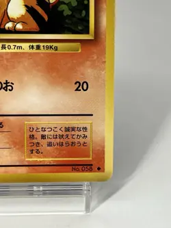 【LP】1996 Pokemon Card Japanese Basic (Base Set) Growlithe No.058 DC57 - Image 5