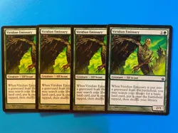 MTG 4x Viridian Emissary Mirrodin Besieged Pauper Magic the Gathering Card x4 NM - Image 1