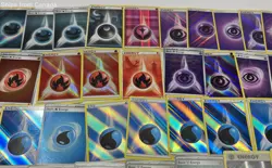 Lot of Holographic Pokemon Energy Cards (Vintage & Modern) - Image 3