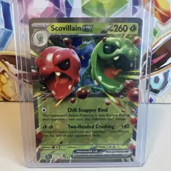 Scovillain ex 022/162 - Pokemon Temporal Forces Ultra Rare Card NM - Image 1