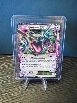 Pokemon TCG Rayquaza EX Deoxys Holo Rare Card #XY69 Promo - Image 1