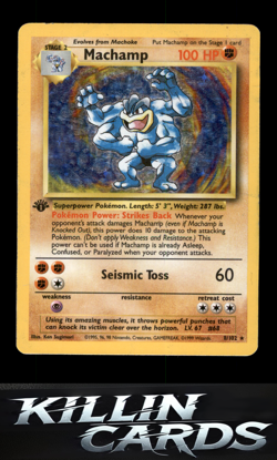 Machamp - 8/102 008/102 Holo Rare Deck Exclusives Pokemon Card DM - Image 1