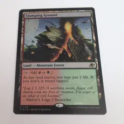 Stomping Ground - EOE - 258 - NM Foil - In hand! - Image 1