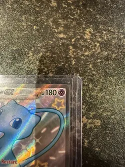 Pokemon Mew EX TCG Scarlet Violet Paldean Fates Full Art Card 216/091 - Image 2