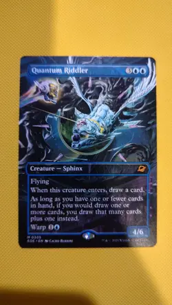Quantum Riddler (Borderless) Edge of Eternities Regular - Free Shipping - Image 1
