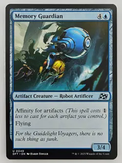 Magic The Gathering - 0049 Memory Guardian - Uncommon - Aetherdrift - Image 1