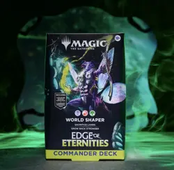 Magic the Gathering-Edge of Eternities Commander Deck - World Shaper. A2 - Image 1