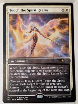 Touch the Spirit Realm - Game Day Promo - Magic the Gathering MTG Nice! - Image 1