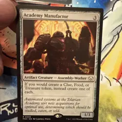 Academy Manufactor Commander: March of the Machine Regular - Image 1