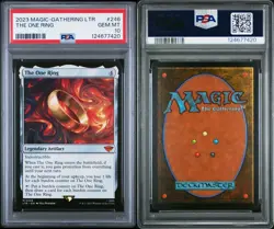 MTG the Lord of the Rings: The One Ring #246 PSA 10 - Image 1