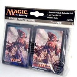 Ultra Pro Magic MTG 80 Deck Protector Sleeves Born of the Gods Xenagos - Image 1