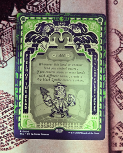 MTG Field of the Dead Secret Lair Encyclopedia of Magic NM - Image 1