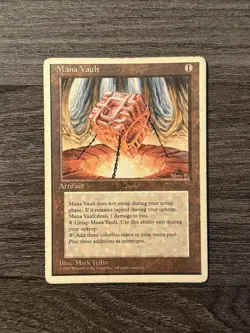 Magic the Gathering Mana Vault Artifact 4th edition - Image 1
