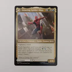Peter Parker MTG Mythic Rare Magic: The Gathering Marvel Spider-Man Amazing - Image 2