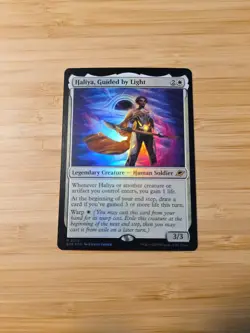 Haliyah, Guided By Light Foil NM Edge Of Eternities - Image 1