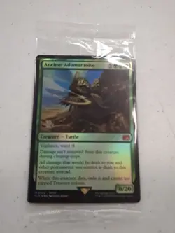 Ancient Adamantoise - Prerelease Foil Stamped Promo - Final Fantasy MTG Sealed - Image 1