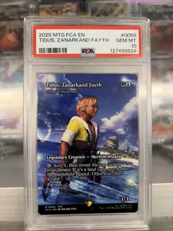 2025 MTG FCA EN Tidus, Zanarkand Fayth PSA 10 0058 - Image 1