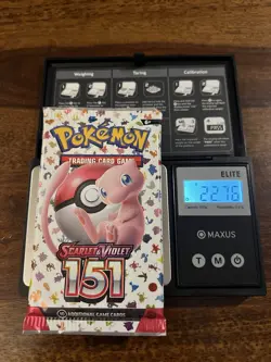 Pokemon 151 Booster Pack Lot Collection Of 13 All HEAVY 22.72-22.93 Grams! - Image 5