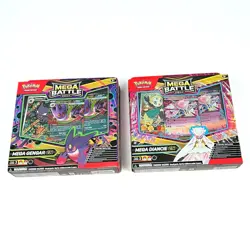 Pokemon TCG Mega Battle Deck Mega Gengar Ex & Mega Diancie - BOTH NEW & SEALED - Image 1