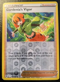 Gardenia's Vigor 143/189 Reverse Holo Uncommon Astral Radiance Pokemon TCG - Image 1