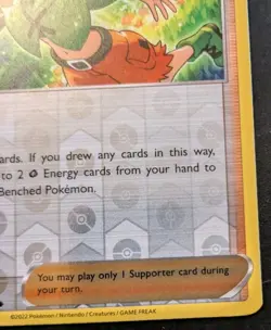 Gardenia's Vigor 143/189 Reverse Holo Uncommon Astral Radiance Pokemon TCG - Image 5