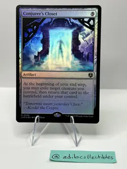 Conjurer's Closet #259 Rare - MTG Innistrad Remastered Card - FOIL - NM - Image 1